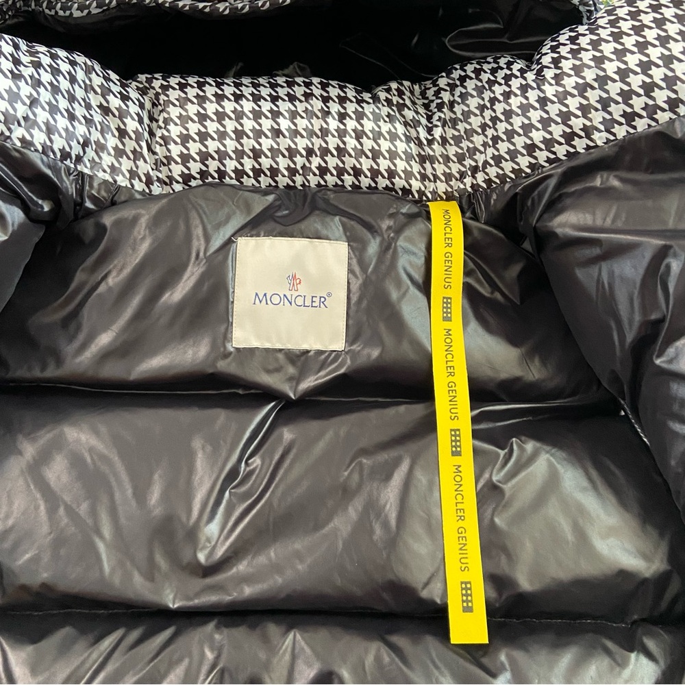 Moncler Genius X Fragment Houndstooth Down Jacket - image 5